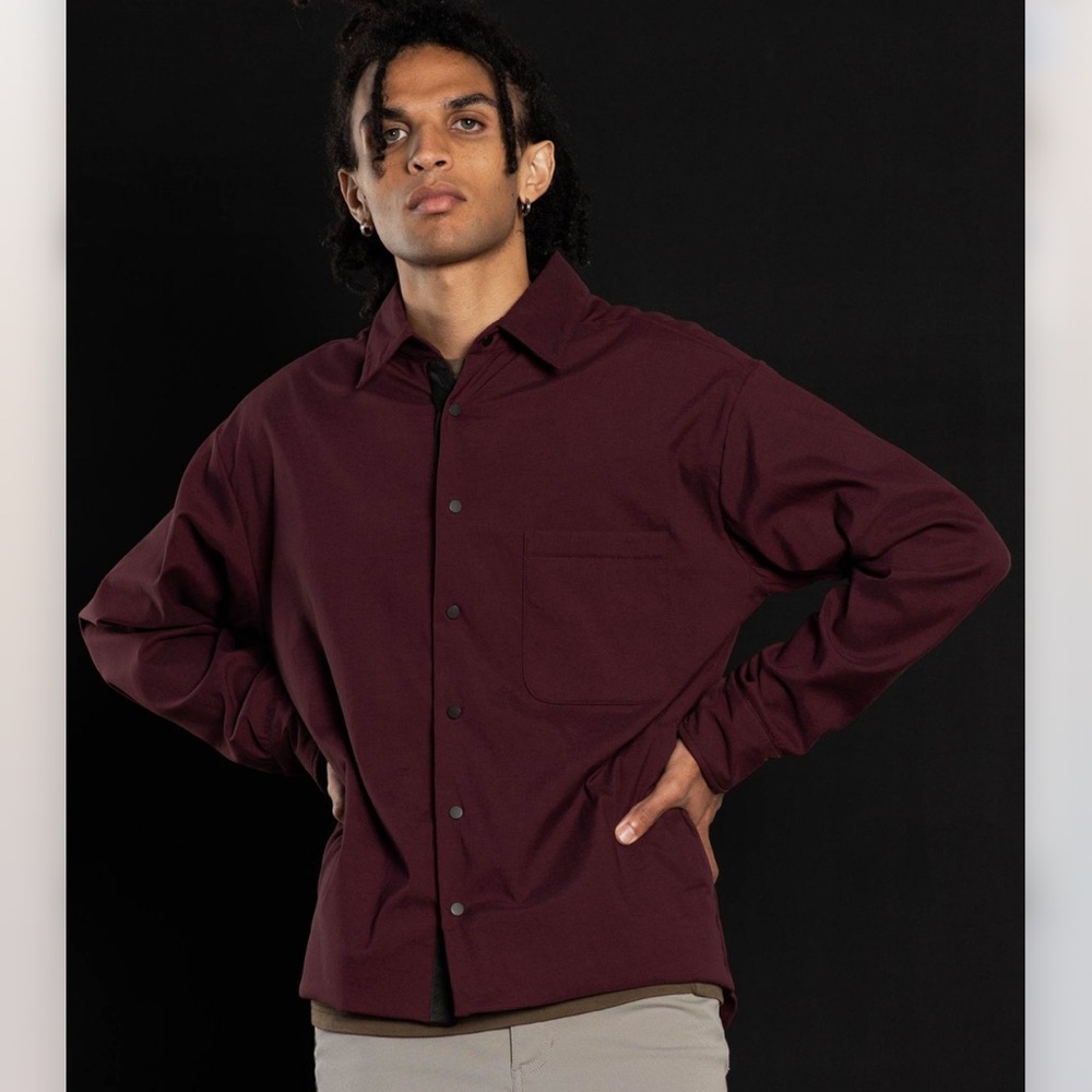 Outlier NYC Futurecore Warmshirt Insulated Shirt Jacket Shacket Mens Size M - Picture 3 of 13